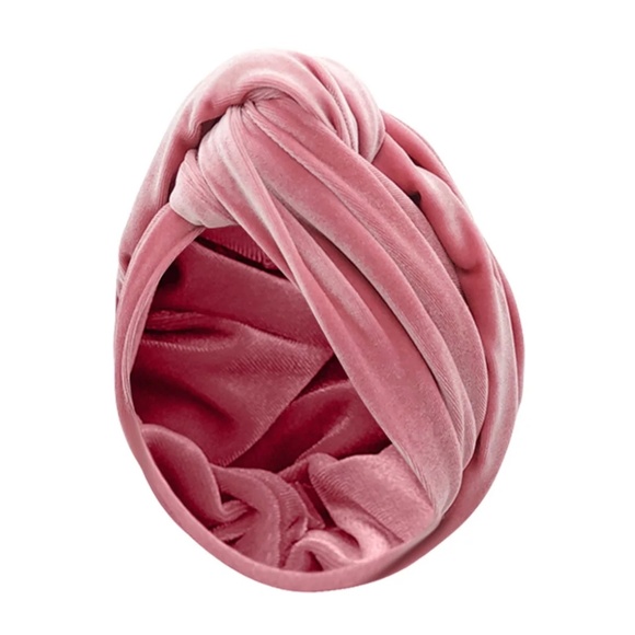 Julia Clancy Dusty Pink Turban NWOT - Picture 3 of 3
